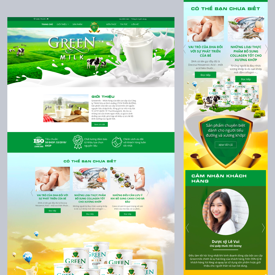 website gioi thieu cong ty sua 02